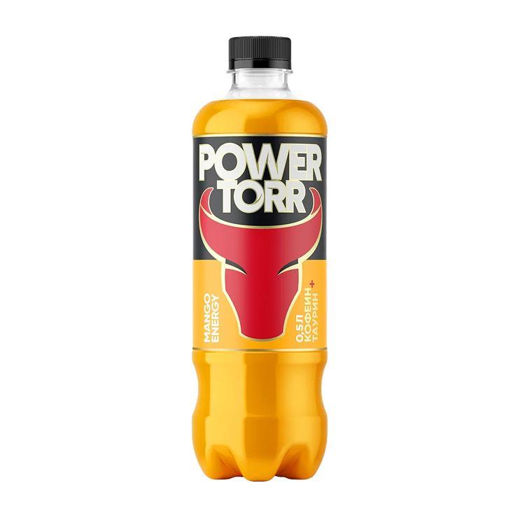 Напиток тонизирующий Power Torr манго газированный 500 мл., ПЭТ