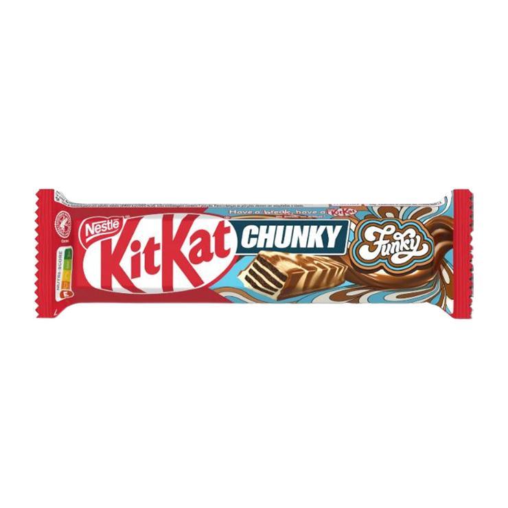 Батончик Kit Kat Chunky Funky Chocolate Bar 40 гр., флоу-пак