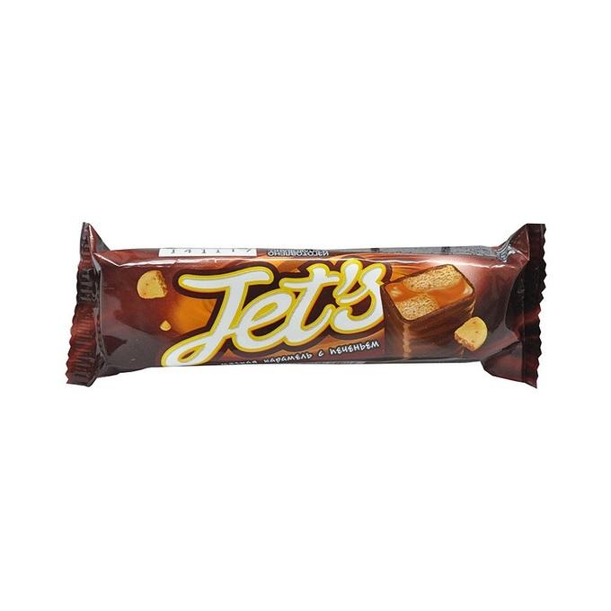 Батончик Яшкино Jet`s карамель с печеньем 42 гр., флоу-пак