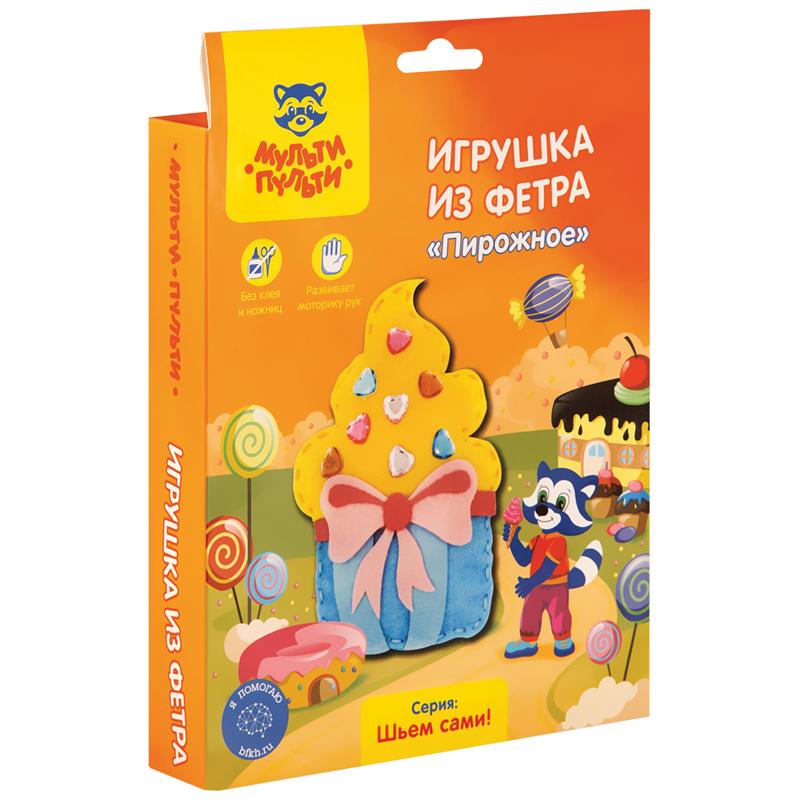 Игрушка из фетра Мульти-Пульти Пироженое