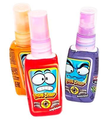 Конфета жидкая Канди Клаб Phone Spray спрей 15 мл., пластик