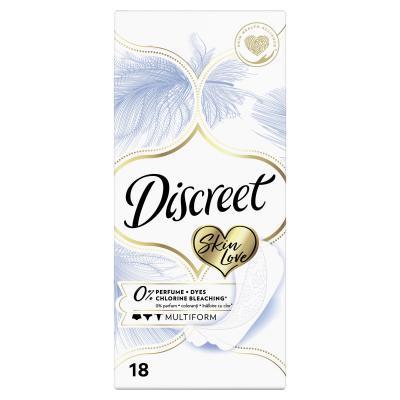 Прокладки Discreet ежедневные Skin Love Multiform 18 шт., картон