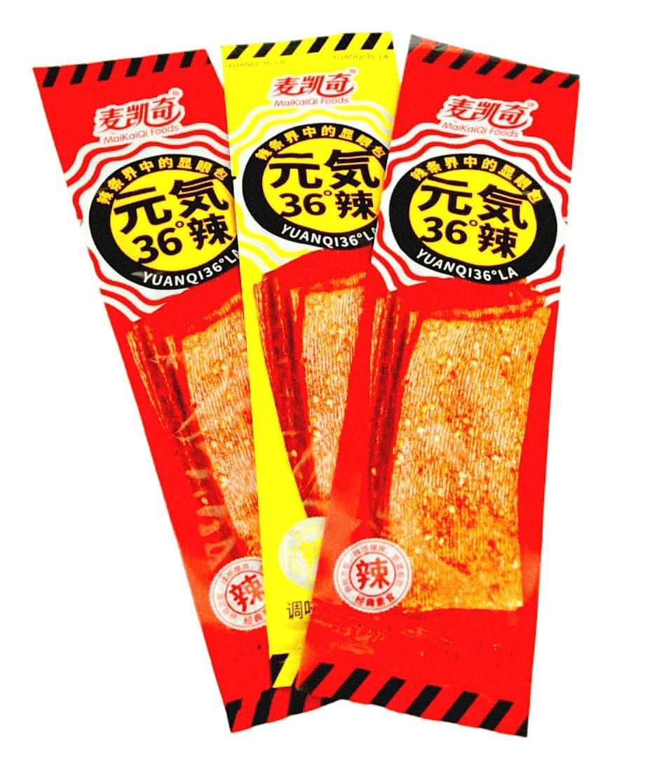 Мясо соевое MaiKaiQi Foods Вяленые полоски 22 гр., саше