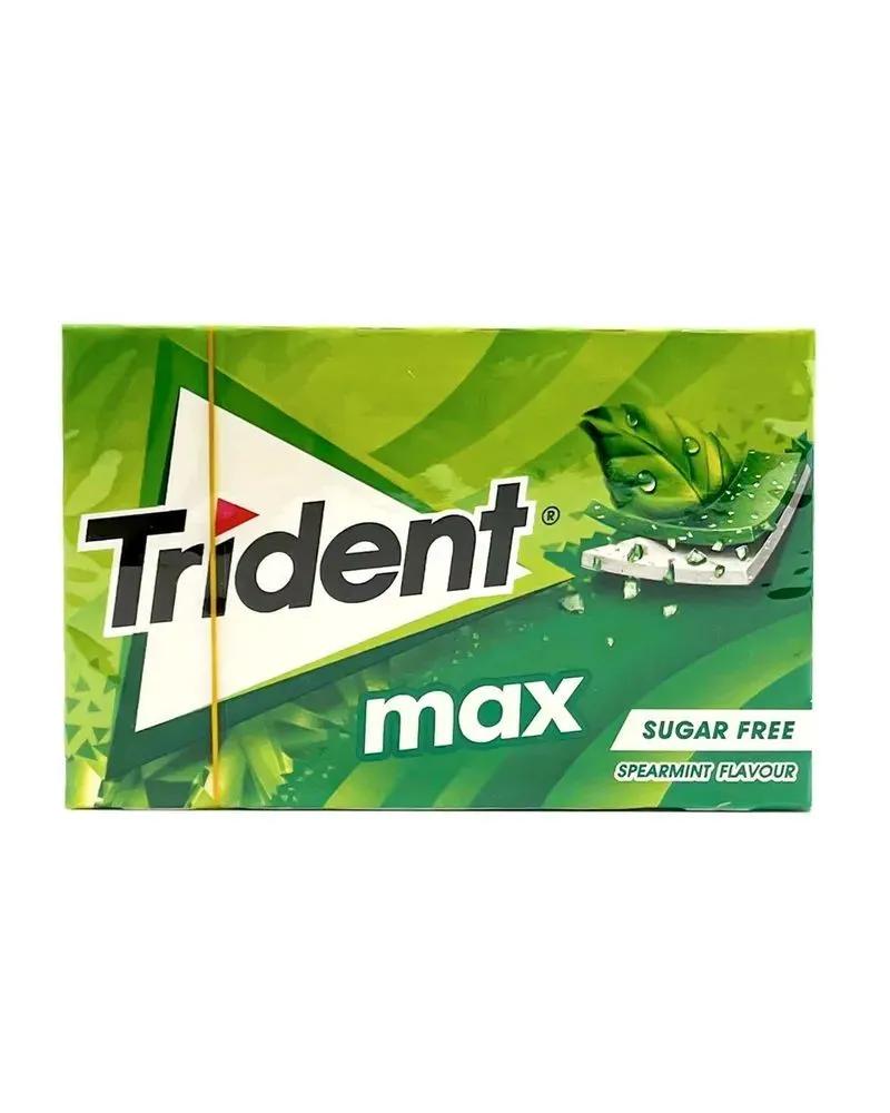 Жевательные резинка Trident Max со вкусом мяты 23 гр., картон