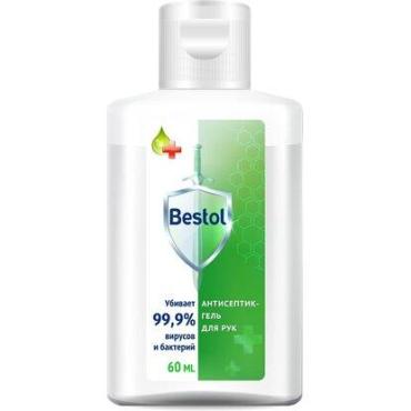 Средство Bestol дезинфицирующее антисептик, 60 мл., пластиковый флакон с дозатором
