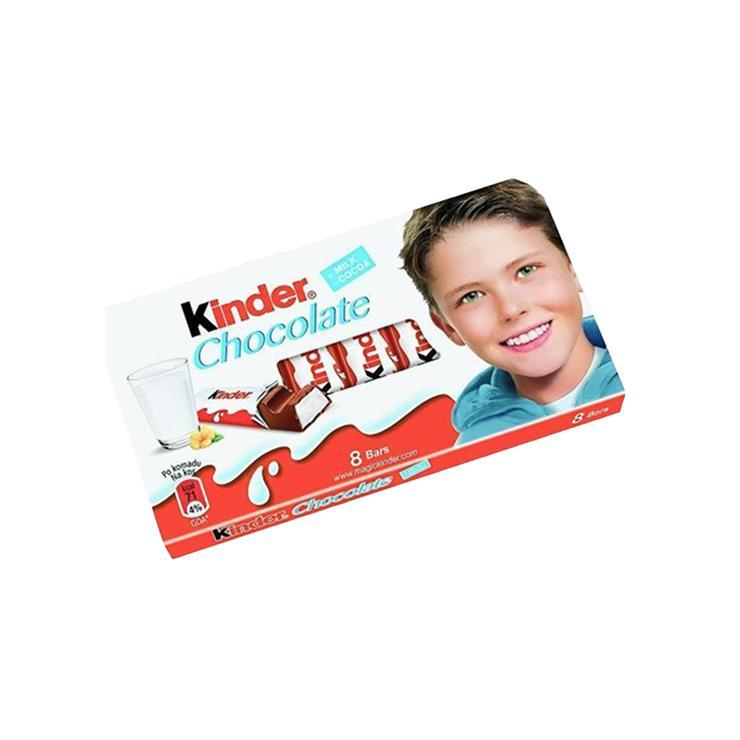 Шоколад Kinder Chocolate с молочной начинкой 100 гр., картон