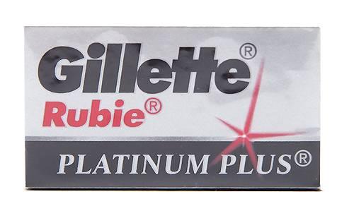 Лезвия двусторонние Gillette Rubie Platinum Plus 5 шт., картон