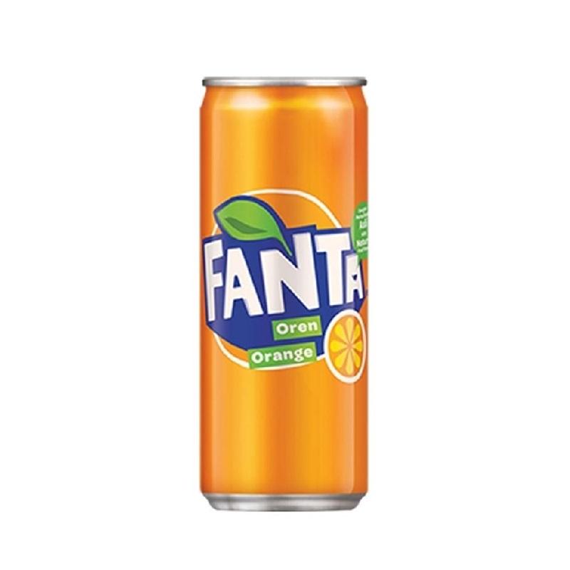 Напиток газированный Fanta Orange Flavor, 300 мл., ж/б