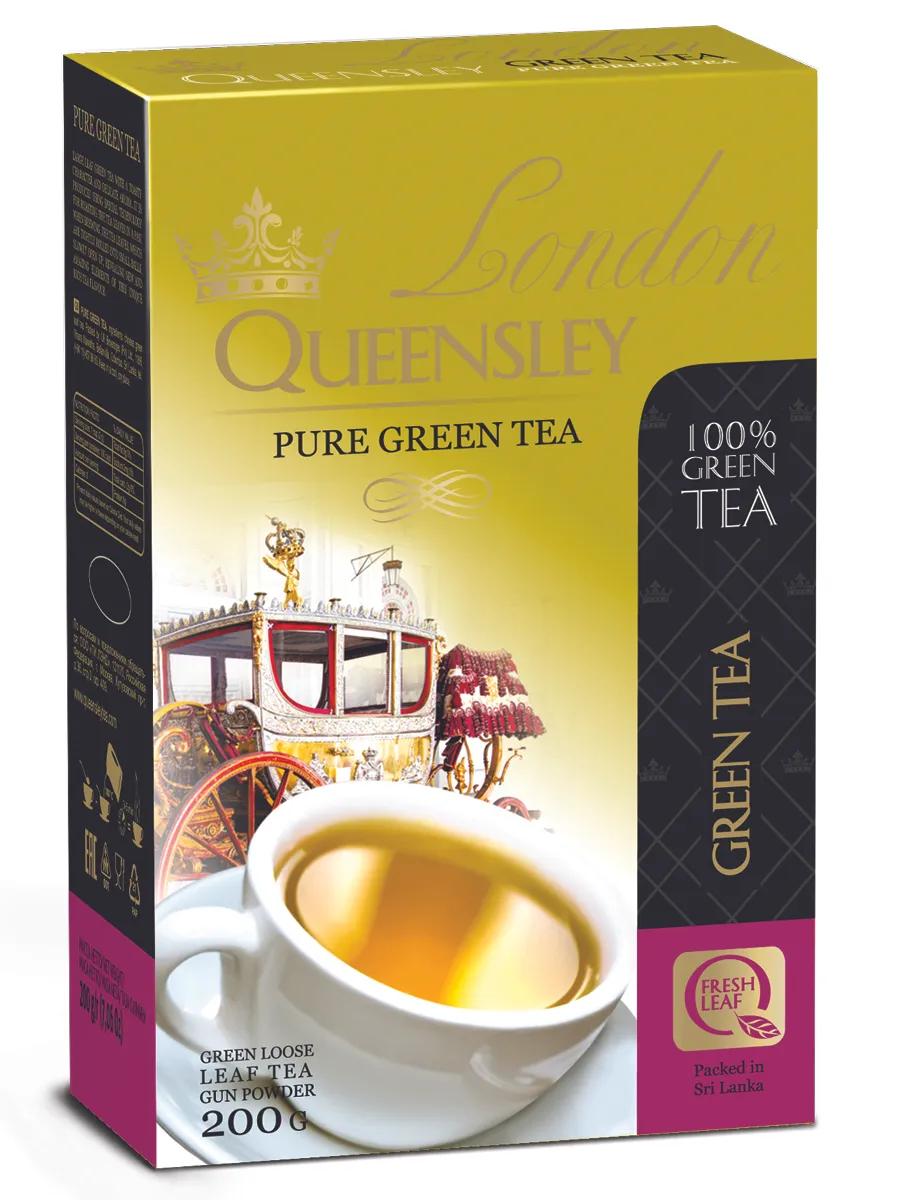 Чай Queensley зеленый без добавок