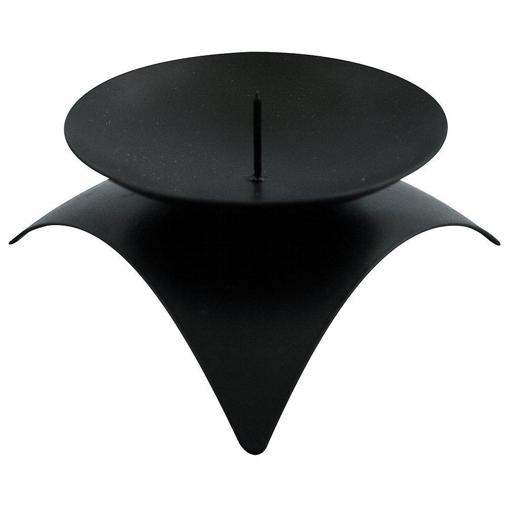 Подсвечник Мультидом гармония черный 12х5,5х3,5 см., пакет