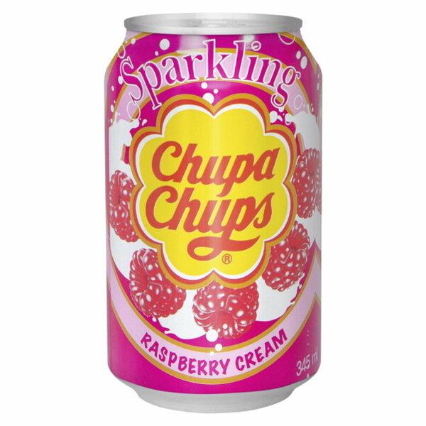Напиток газированный Chupa Chups малина 345 мл., ж/б