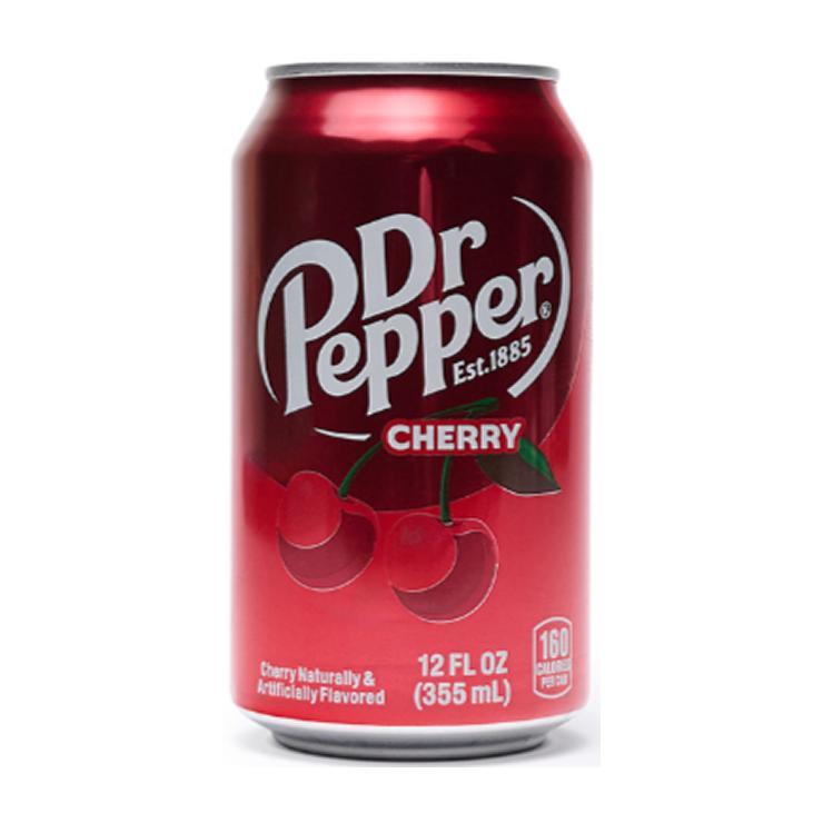 Напиток газированный Dr.Pepper cherry США 355 мл., ж/б