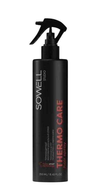 Спрей для волос SOWELL THERMO CARE термозащитный 250 мл., флакон