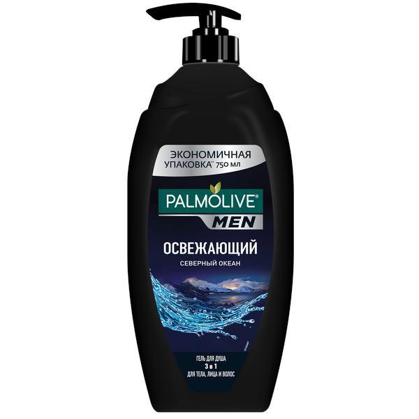 Гель для душа Palmolive Men 2 в 1 Северный океан 750 мл., ПЭТ