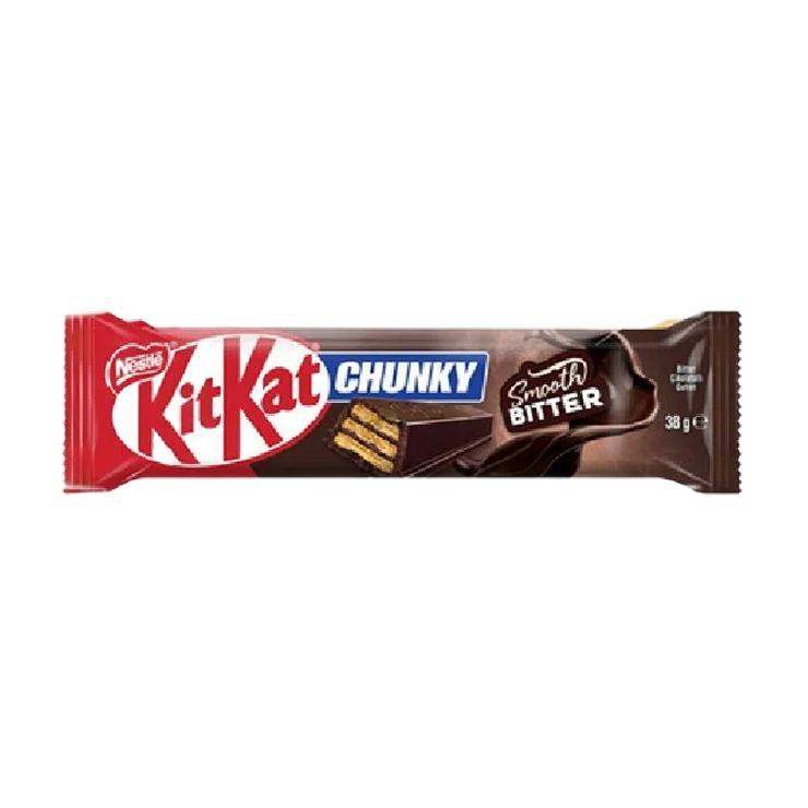 Батончик KitKat bitter chunky шоколадный 38 гр., флоу-пак