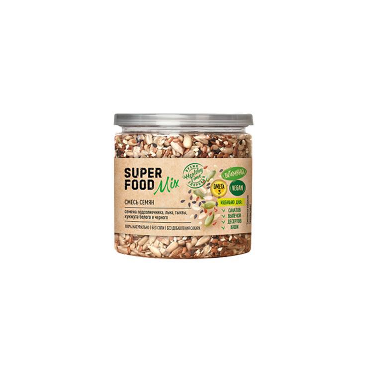 Смесь семян SUPER FOOD 290 гр., пластик