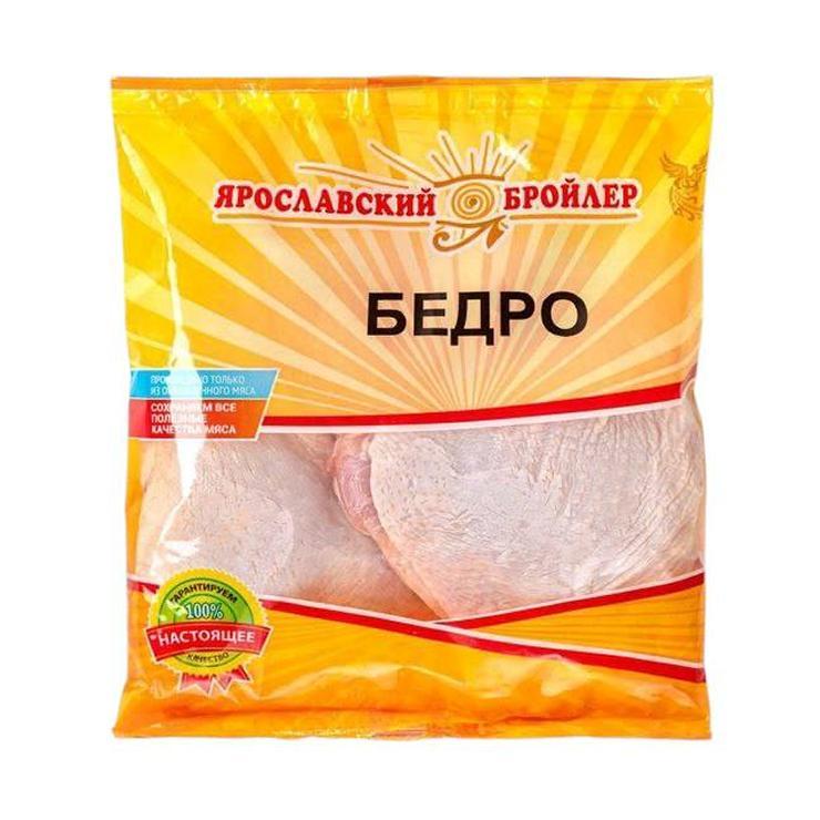 Бедро куриное Ярославский бройлер охлажденное 680 гр., пакет