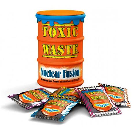 Конфеты Toxic Waste Nuclear Fusion 42 гр., пластик