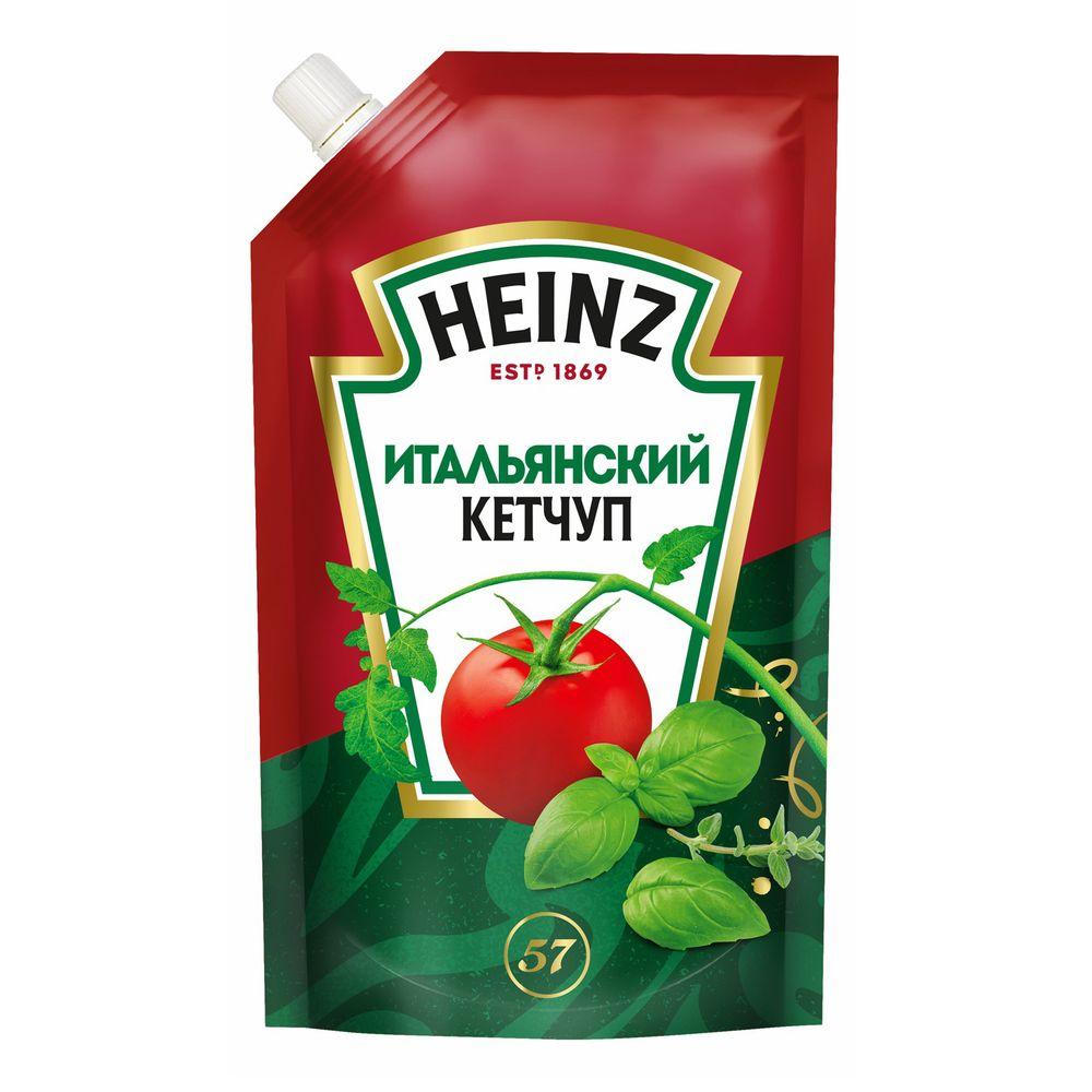 Кетчуп Heinz Итальянский 320 гр., флоу-пак