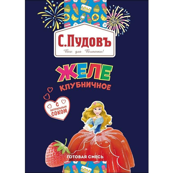 Желе С.Пудовъ клубничное, 45 гр., сашет