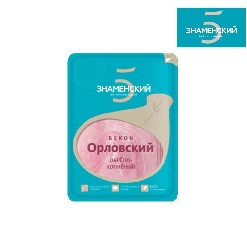 Нарезка Знаменский СГЦ Бекон орловский 130 гр., газ.ср.