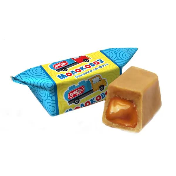 Конфеты Sweet Life, Молоковоз неглазированные, 1 кг., картон