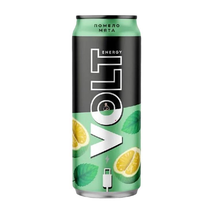 Напиток энергетический Volt Energy помело-мята 450 мл., ж/б