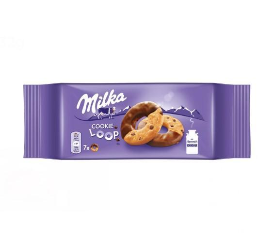 Печенье Milka Cookie Loop 132 гр., флоу-пак