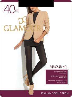 Колготки женские Glamour Velour 70 den, цвет Daino, размер 4, картон