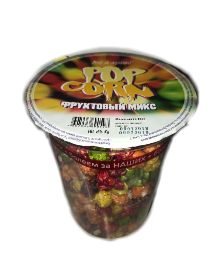 Попкорн Jam фруктовый микс 100 гр., ПЭТ