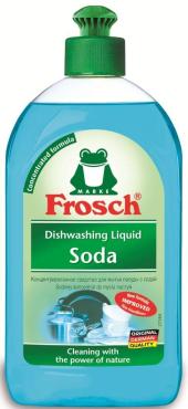 Средство для мытья посуды Frosch Концентрированное с содой, 500 мл., пластиковая бутылка