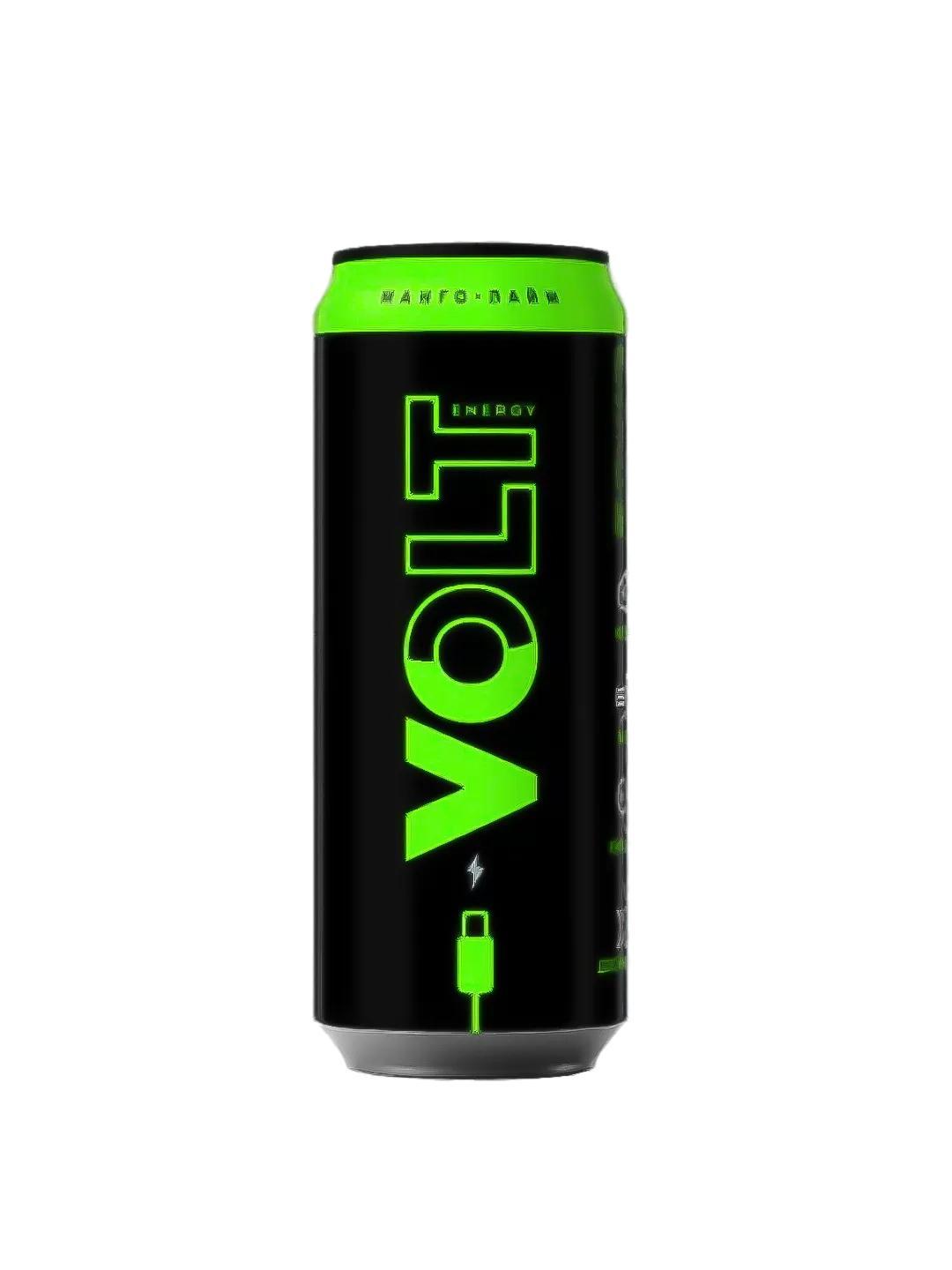Энергетический напиток Volt Energy манго лайм, 450 мл., ж/б