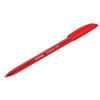 Ручка шариковая Berlingo Triangle 100T красная, 0,7мм, трехгран., игольчатый стержень
