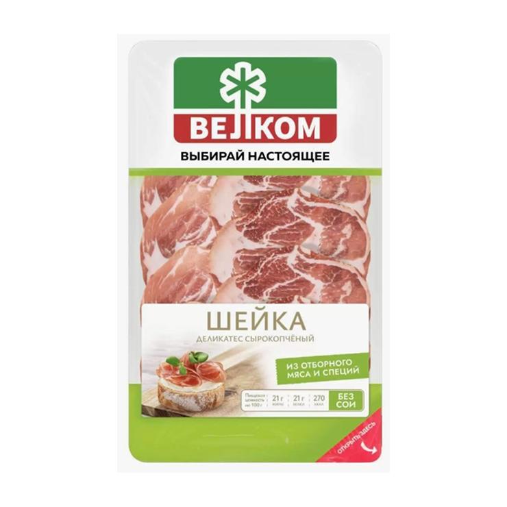 Шейка Велком сырокопченая 70 гр., вакуум
