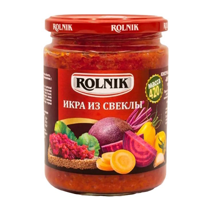 Икра Rolnik из свеклы 420 мл., стекло
