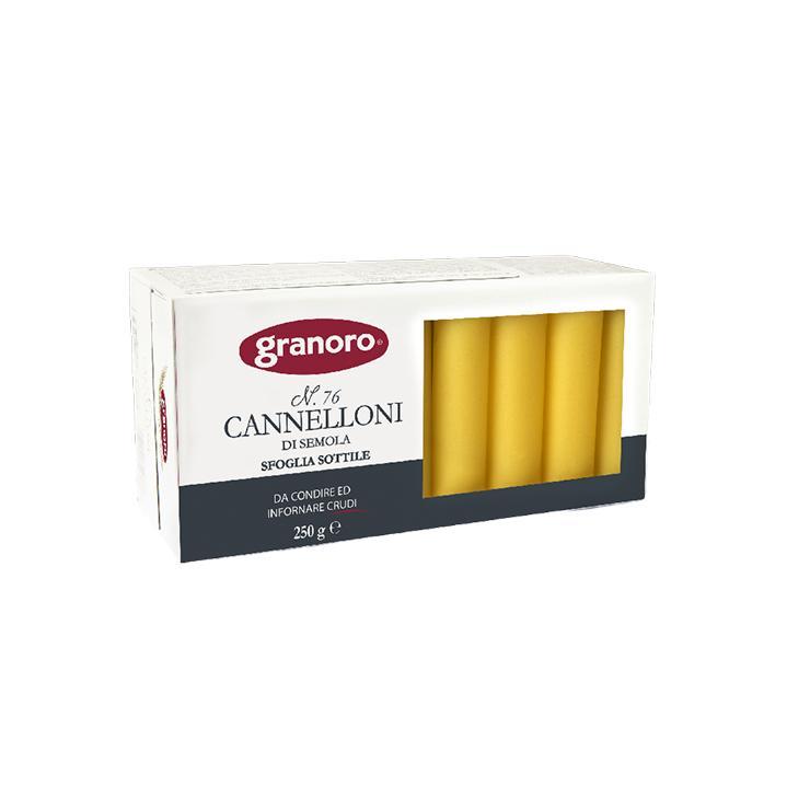 Макароны GranOro speciali каннеллони №76 250 гр., картон