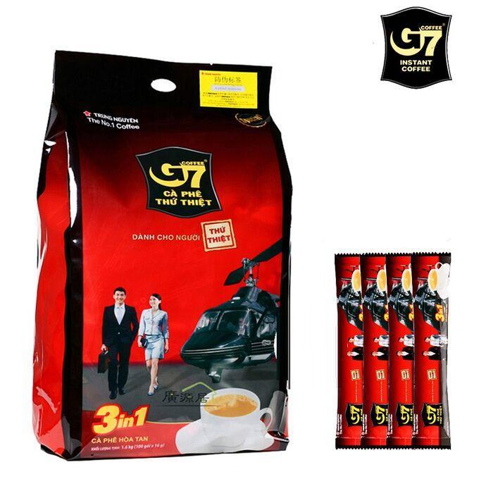 Кофе растворимый Trung Nguyen G7 3 в 1, 50 стик.