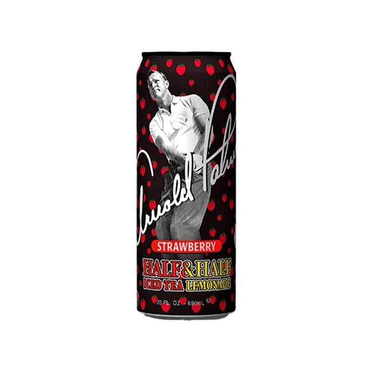 Чай холодный Arizona Half & half iced tea lemonade strawberry 650 мл., ж/б