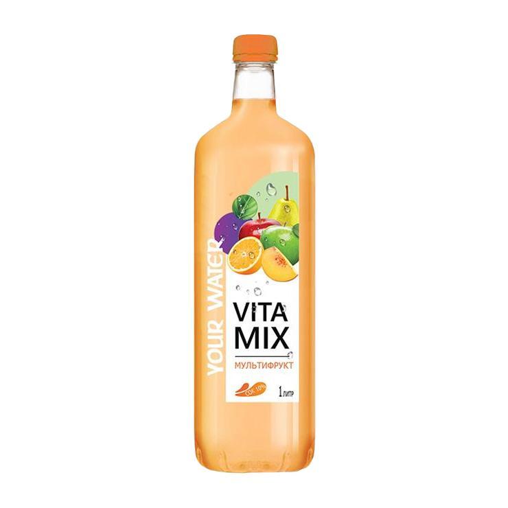 Напиток сокосодержащий Vitamix мультифрукт 1 л., ПЭТ