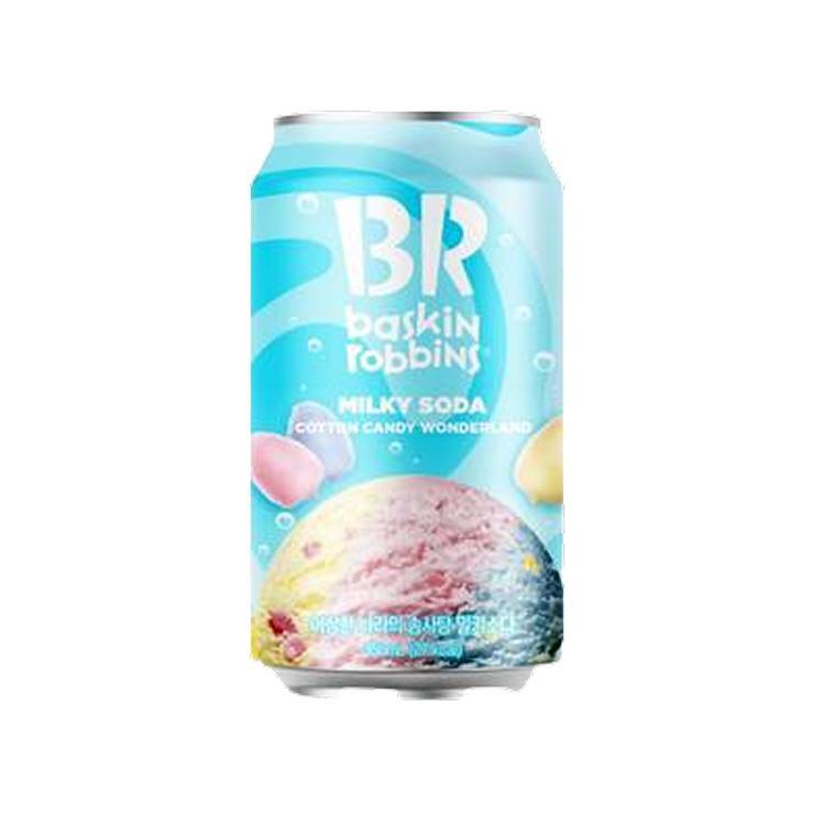 Напиток газированный Baskin Robbins Cotton Candy 350 мл., ж/б
