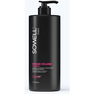 Шампунь для волос SOWELL KERATIN REPAIR восстанавливающий 1 л., флакон с дозатором