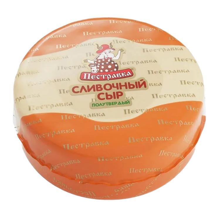 Сыр Пестравка Сливочный 50% 6 кг ., пленка