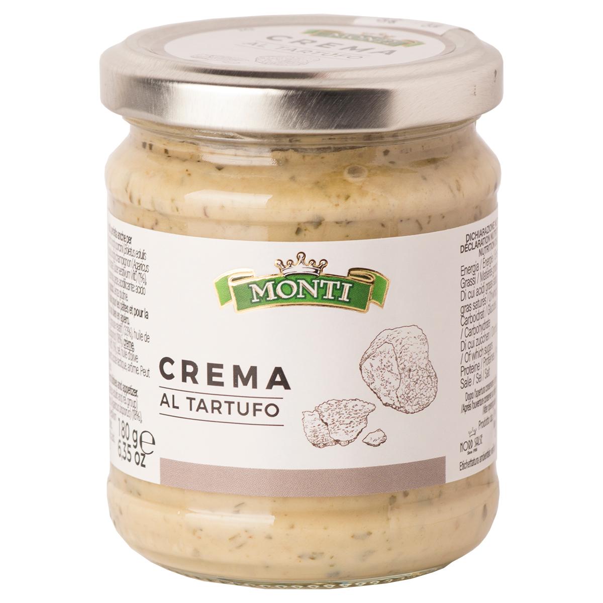 Крем-паста MONTI crema al tartufo из трюфеля, 180 гр., стекло