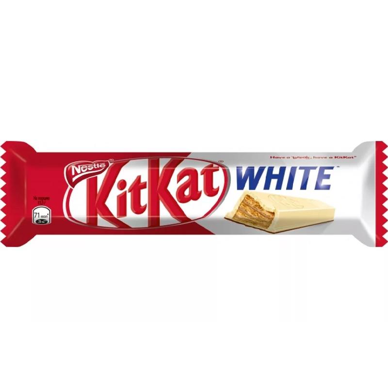 Шоколадный батончик KitKat Chunky White Chocolate, 40 гр., флоу-пак