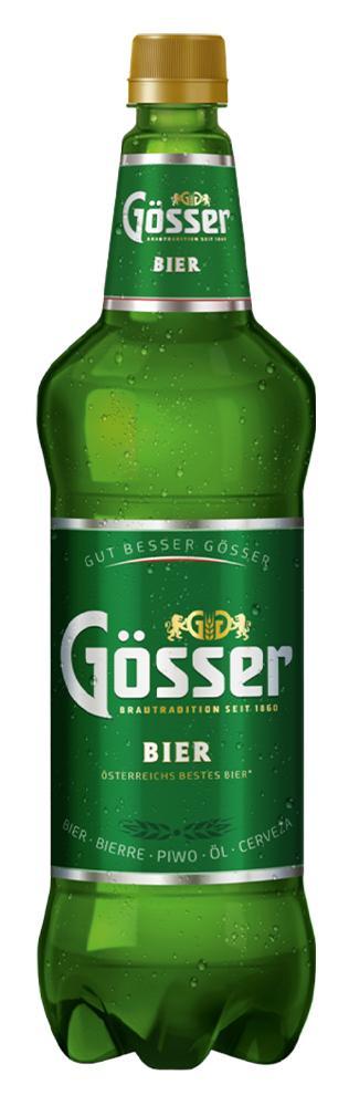 Пиво Gosser 1,2 л., ПЭТ