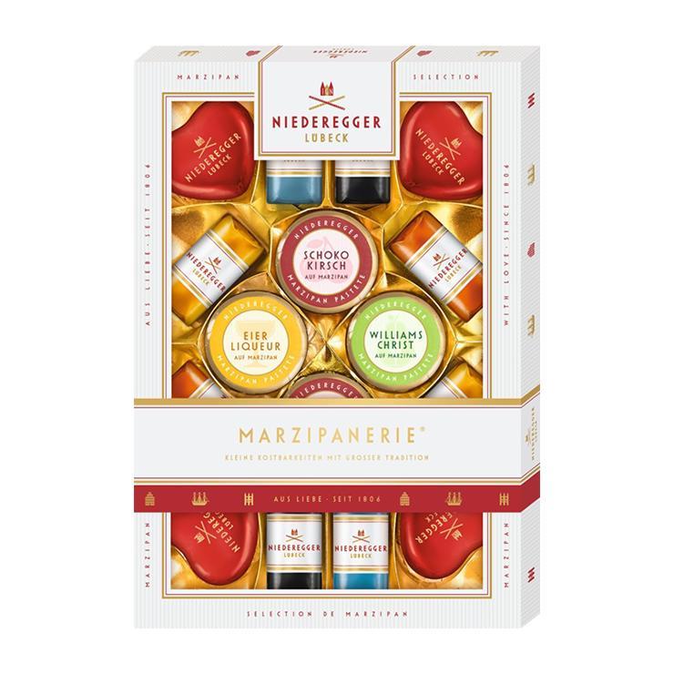 Конфеты Niederegger Марципанерия Новый год 206 гр., картон