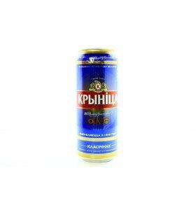 Пиво классическое светлое, Криница 4,8%, 450 мл., ж/б