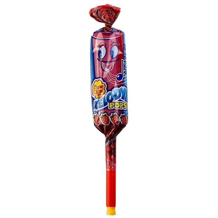 Карамель на палочке Chupa Chups melody pops 15 гр., обертка