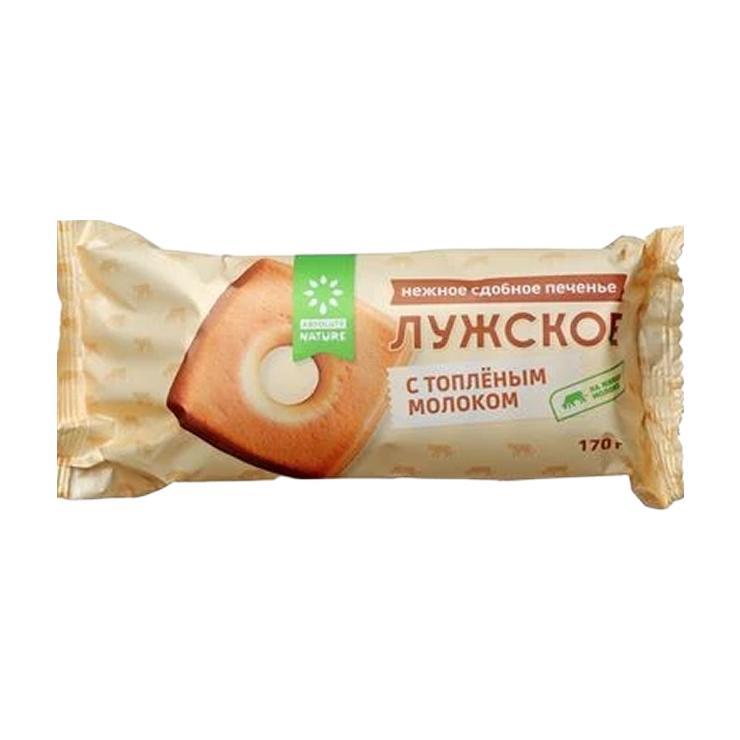 Печенье Диво Хлеб лужское с топленым молоком 170 гр., флоу-пак