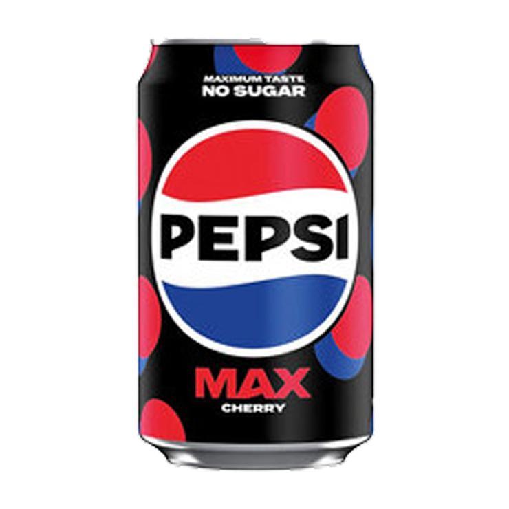 Напиток газированный Pepsi MAX Cherry Zero вишня Дания 330 мл., ж/б